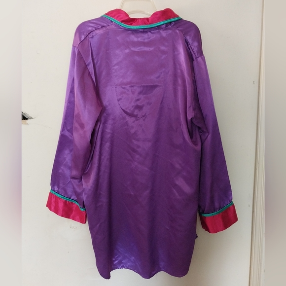 Vintage Women's Silk Nightshirt by Tower Club•XL - Picture 4 of 4